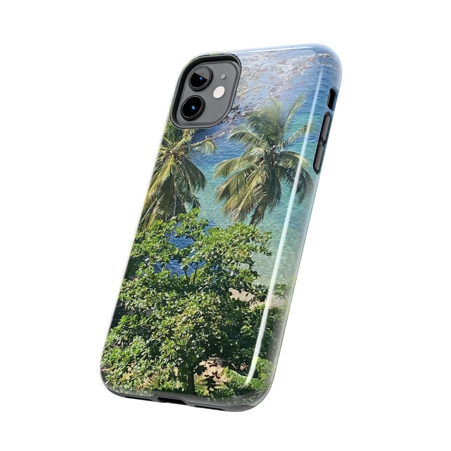 Tough Phone Case - Tropical Summer Vibes, Gift for Travelers and Nature Lovers