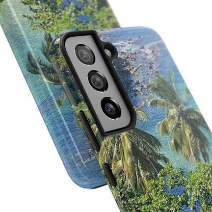 Tough Phone Case - Tropical Summer Vibes, Gift for Travelers and Nature Lovers