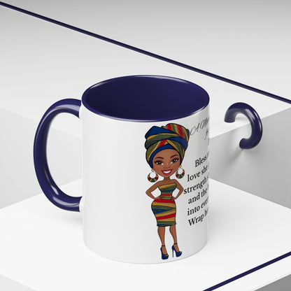 Sister Prayer African American Mother's Day Mug, gift
