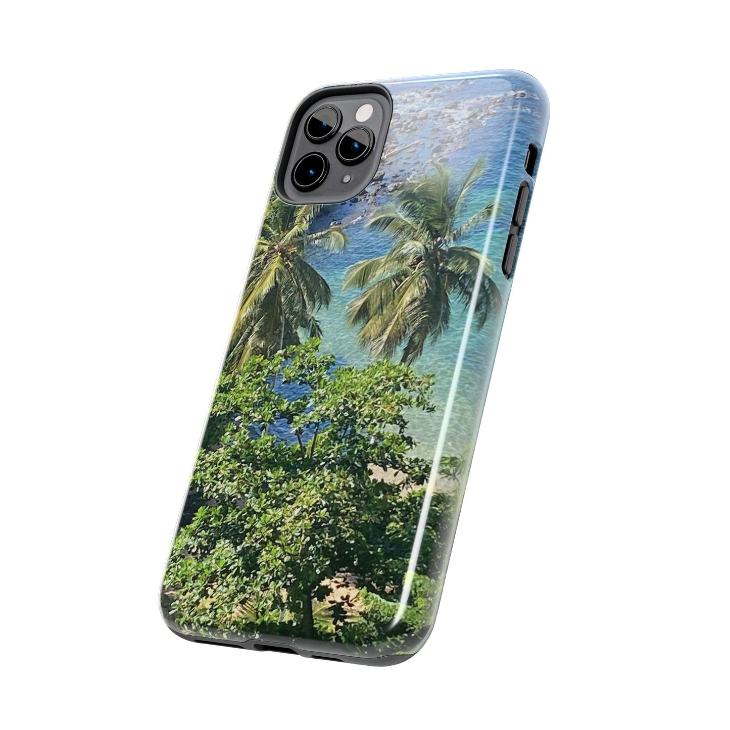 Tough Phone Case - Tropical Summer Vibes, Gift for Travelers and Nature Lovers