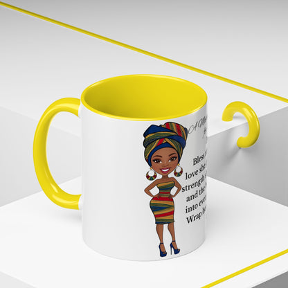 Sister Prayer African American Mother's Day Mug, gift