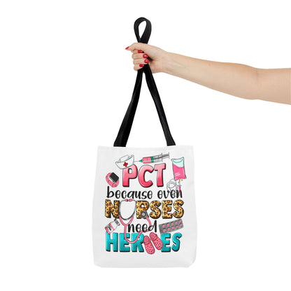 PCT Tote Bag - Nurses Appreciation, Birthdays, Christmas gift