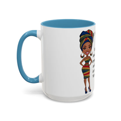 Sister Prayer African American Mother's Day Mug, gift
