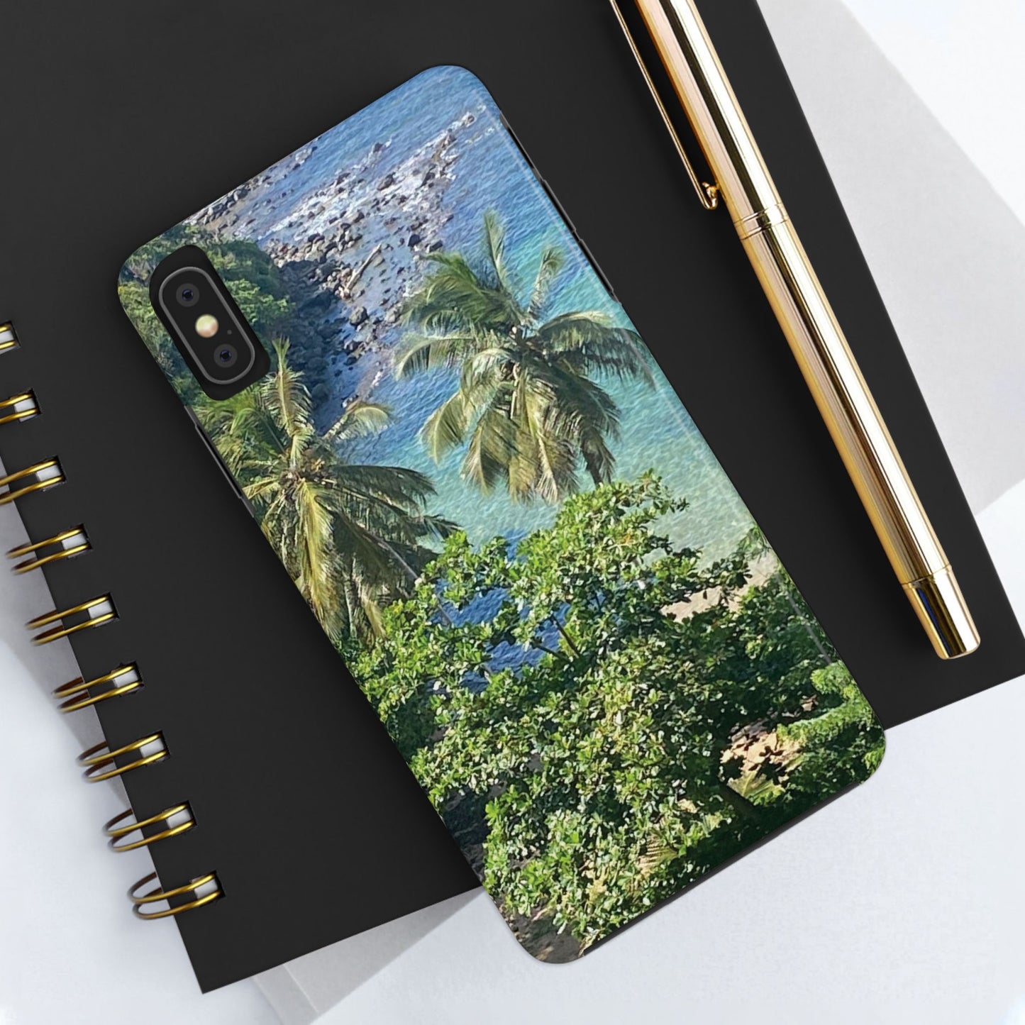 Tough Phone Case - Tropical Summer Vibes, Gift for Travelers and Nature Lovers