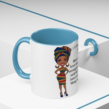 Sister Prayer African American Mother's Day Mug, gift
