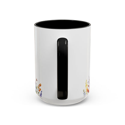 My Daughter Prayer Coffee Mug - Inspirational Prayer for My Daughter, Motivational Gift, Mother's Day, Floral Design