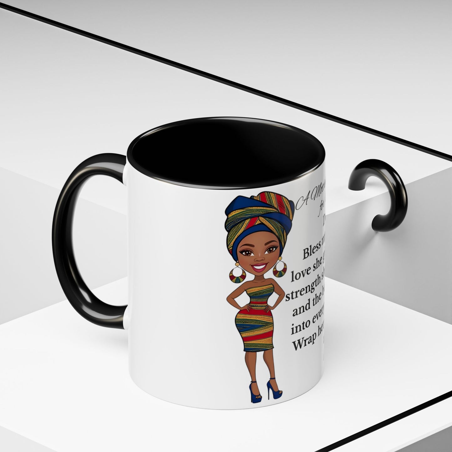 Sister Prayer African American Mother's Day Mug, gift