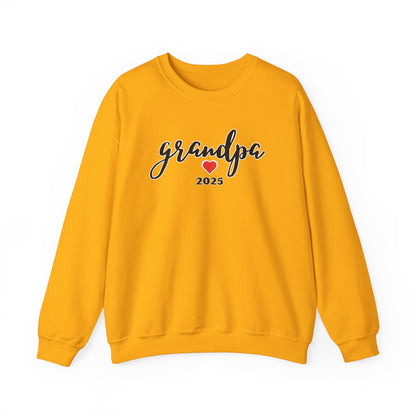 Grandpa 2025 Sweatshirt, Valentines Day Gift, Fathers Day Gift, Birthday Gift, Love Gift