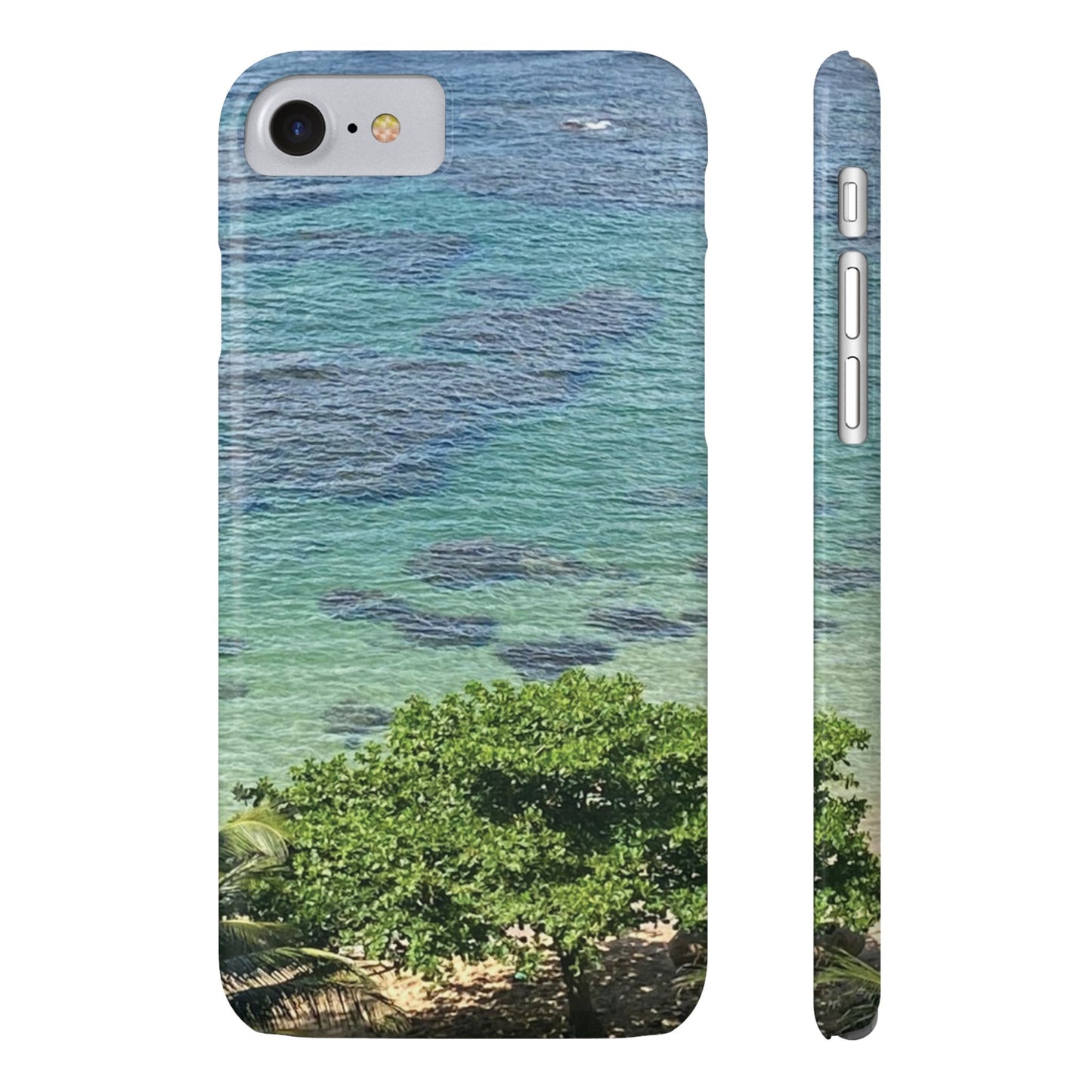 iPhone cases - Coastal Vibes Slim Phone Case