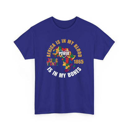 Juneteenth Power T-Shirt, Family gathering, chanting, Community celebration, Juneteenth celebration