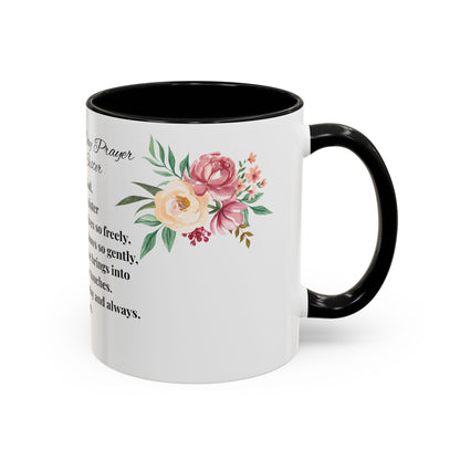 Sister Prayer Mother's Day Coffee Mug - Perfect Mother's Day Gift, Floral design