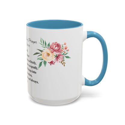 Sister Prayer Mother's Day Coffee Mug - Perfect Mother's Day Gift, Floral design