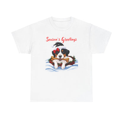 Cute Puppy Holiday T-shirt