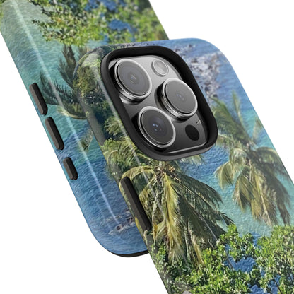 Tough Phone Case - Tropical Summer Vibes, Gift for Travelers and Nature Lovers