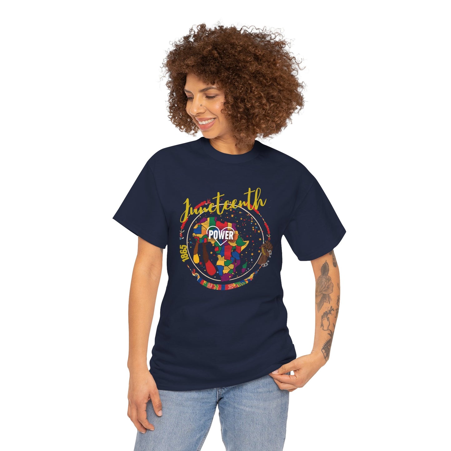 Juneteenth Freedom Celebration Unisex Tshirt, Freedom Tshirt, breaking the chains to freedom