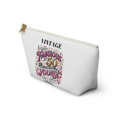 Fabulous at 50 T-bottom Pouches, Birthday celebration, Birthday Gift