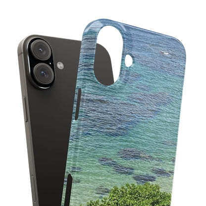 iPhone cases - Coastal Vibes Slim Phone Case
