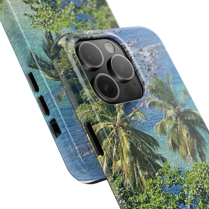 Tough Phone Case - Tropical Summer Vibes, Gift for Travelers and Nature Lovers