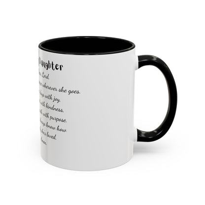 My Daughter African/American/Caribbean Prayer Coffee Mug, Mother's Day, Birthday or any occasion - 11 & 15oz