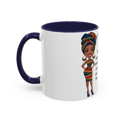 Sister Prayer African American Mother's Day Mug, gift