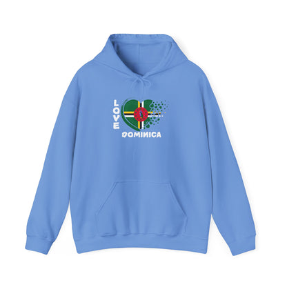 Love Dominica Hoodie - Unisex, Souvenir, Birthday, Christmas, Family
