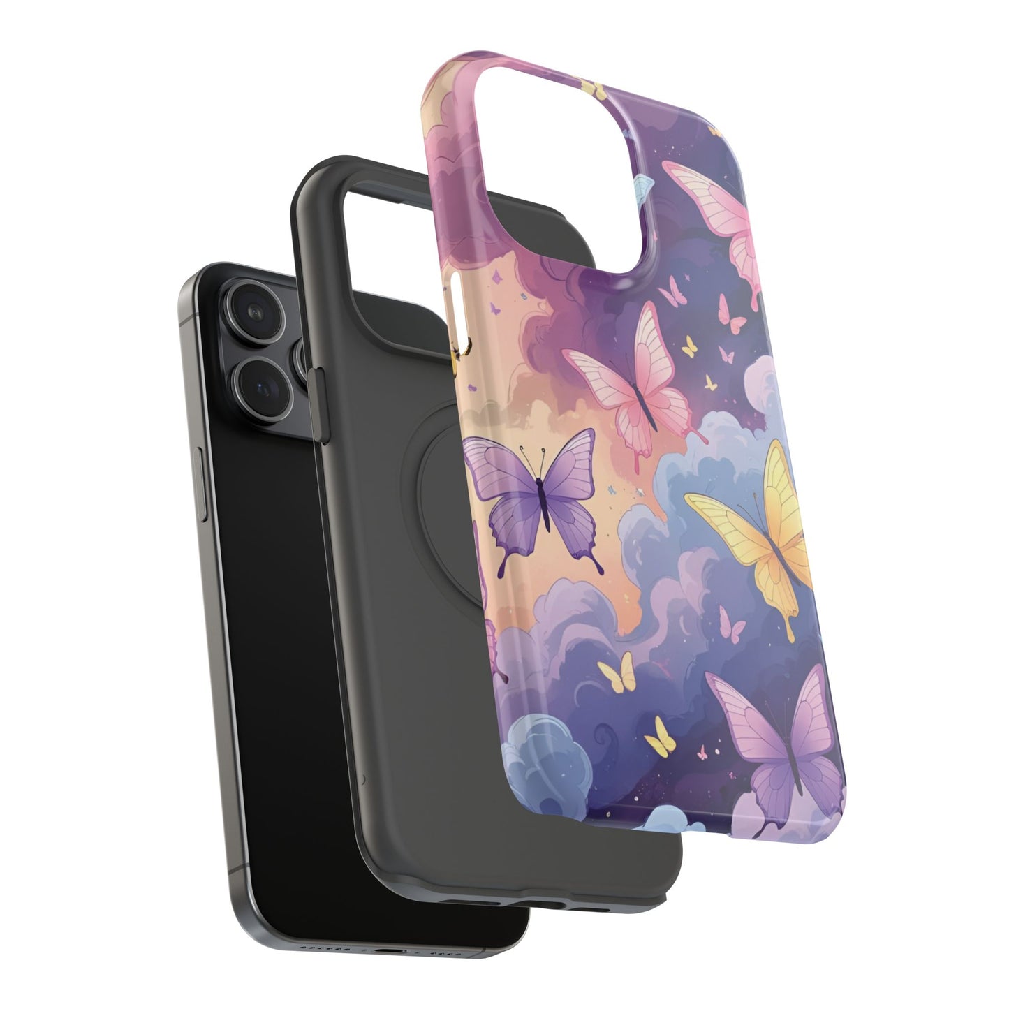 Whimsical Butterfly Phone Case – Nature-Inspired Protection in Vibrant Color