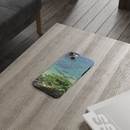 iPhone cases - Coastal Vibes Slim Phone Case