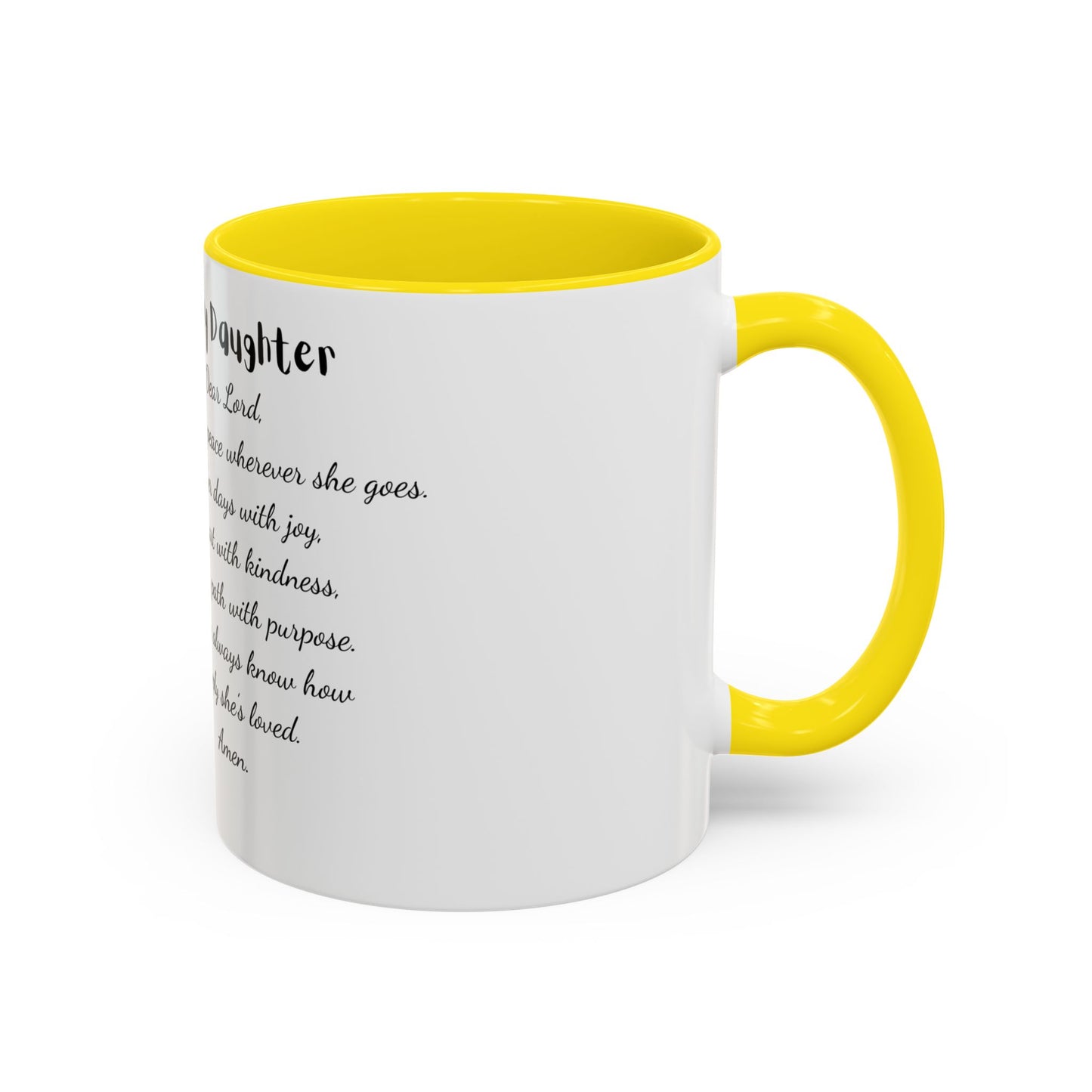 My Daughter African/American/Caribbean Prayer Coffee Mug, Mother's Day, Birthday or any occasion - 11 & 15oz
