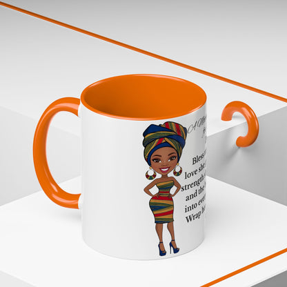 Sister Prayer African American Mother's Day Mug, gift
