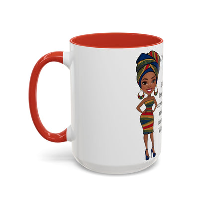 Sister Prayer African American Mother's Day Mug, gift